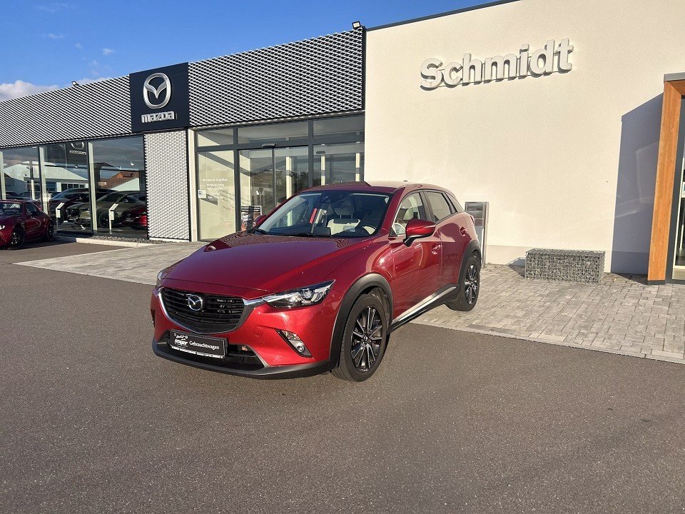 Mazda CX-3 SKYACTIV-G 120 FWD 88 kW (120 PS) Top-Ausstattg, Leder weiß uvm.  