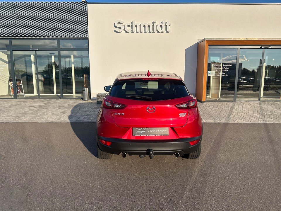 Mazda CX-3 SKYACTIV-G 120 FWD 88 kW (120 PS) Top-Ausstattg, Leder weiß uvm.  