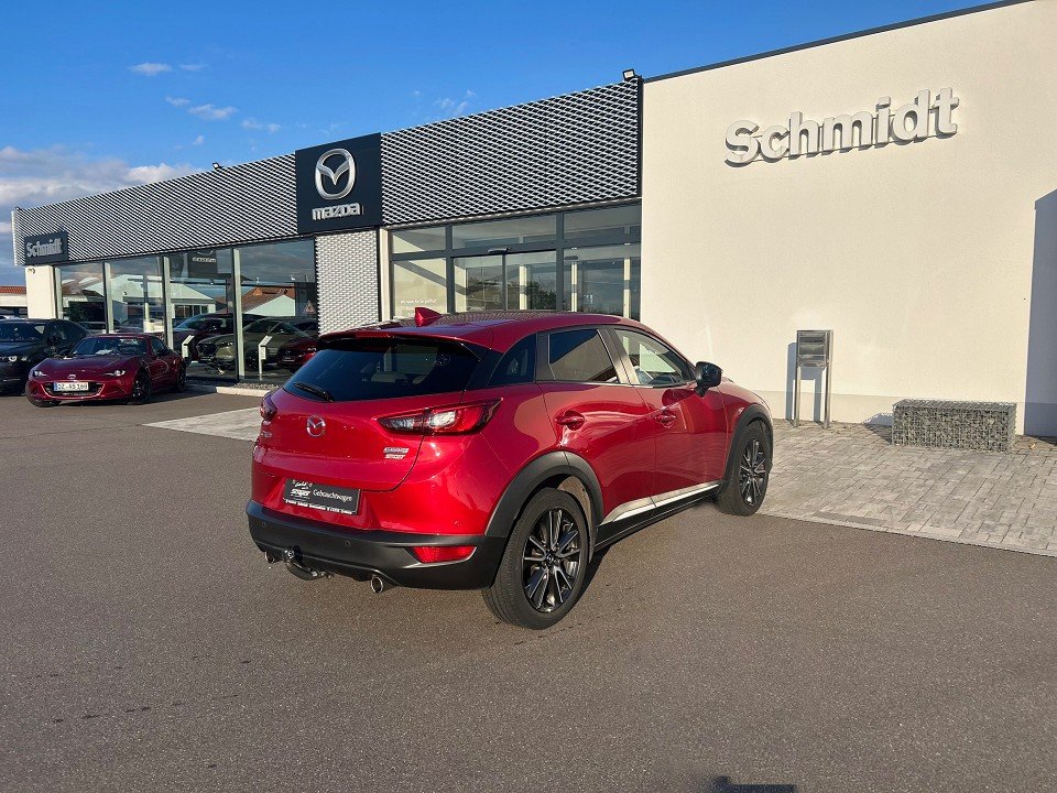 Mazda CX-3 SKYACTIV-G 120 FWD 88 kW (120 PS) Top-Ausstattg, Leder weiß uvm.  